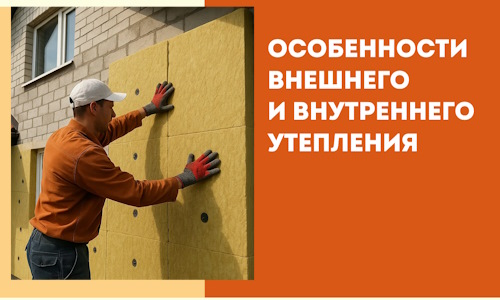Какие особенности внешнего и внутреннего утепления в Златоусте