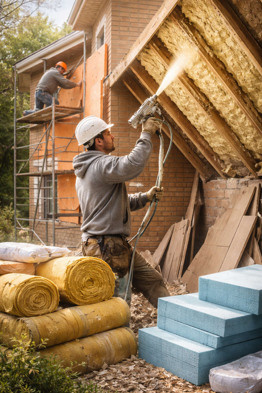 Утепление домов в Златоусте под ключ от 4330 руб/м2 | Профессионально — ТепломастерЗлт