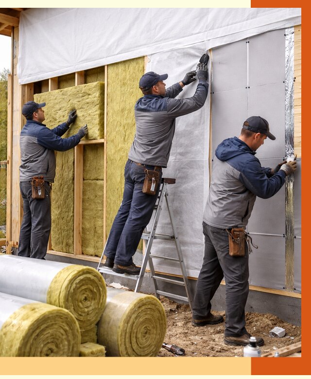 Утепление каркасного дома в Златоусте от 4330 руб./м2 — профессионально | ТепломастерЗлт