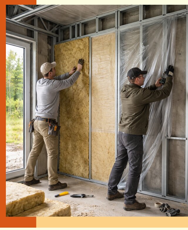 Утепление дома из ЛСТК в Златоусте с гарантией качества и эффективности