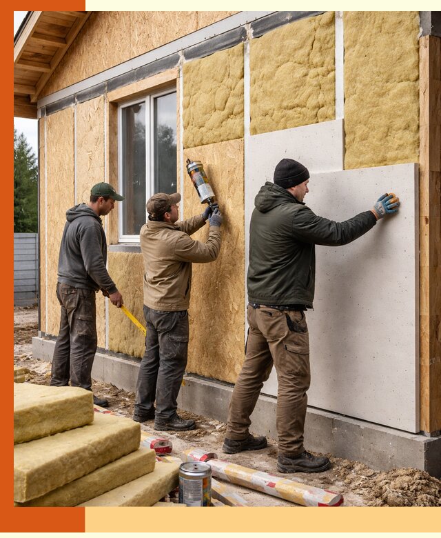 Профессиональное утепление дома из SIP-панелей в Златоусте