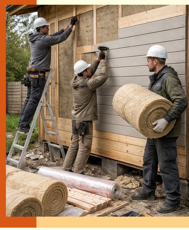 Утепление бани снаружи в Златоусте профессионально и надежно