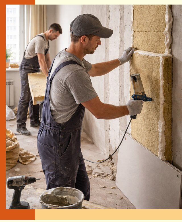 Утепление стен изнутри в Златоусте — качественно и эффективно