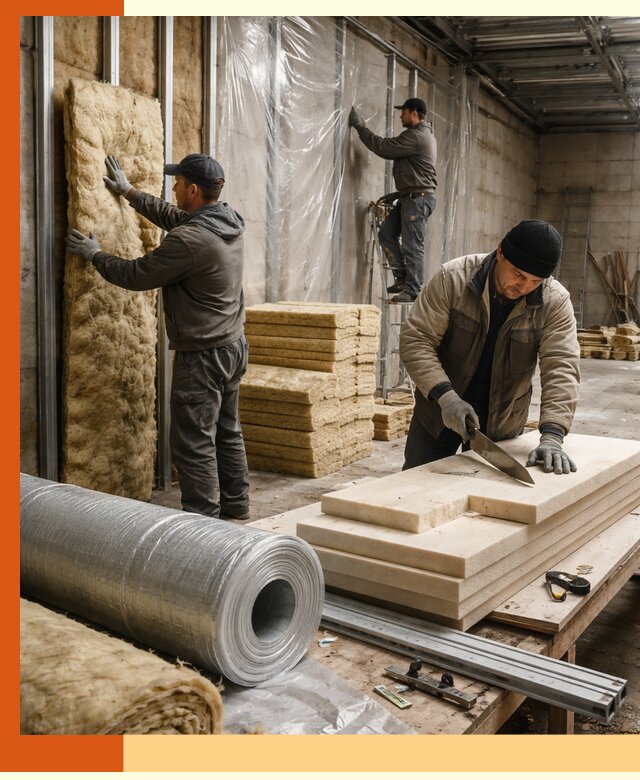 Утепление торгового склада в Златоусте с энергоэффективными решениями