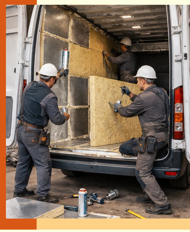 Утепление фургона-рефрижератора в Златоусте для сохранения температуры