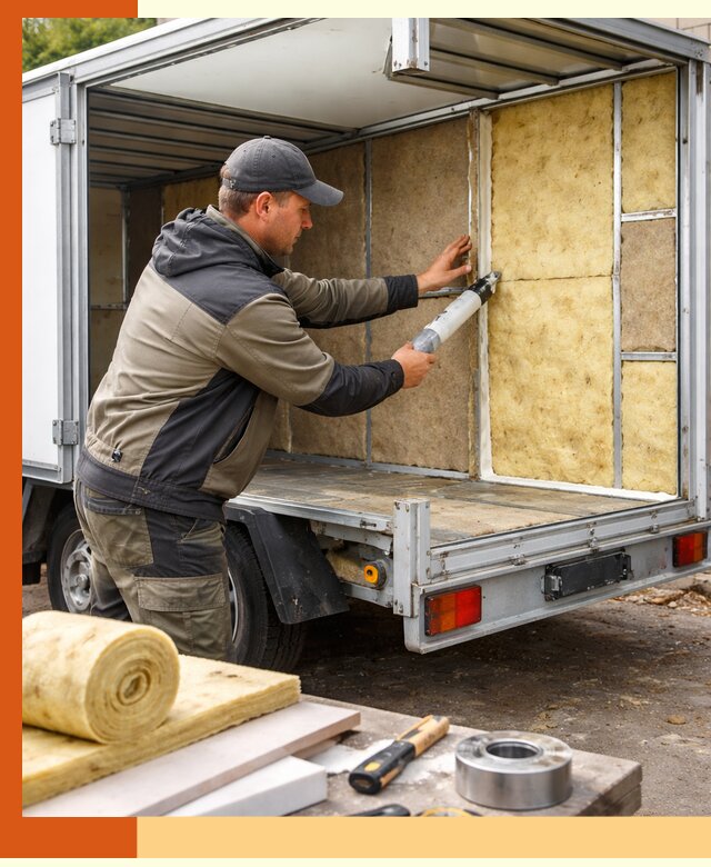 Профессиональное утепление прицепа в Златоусте для любых условий