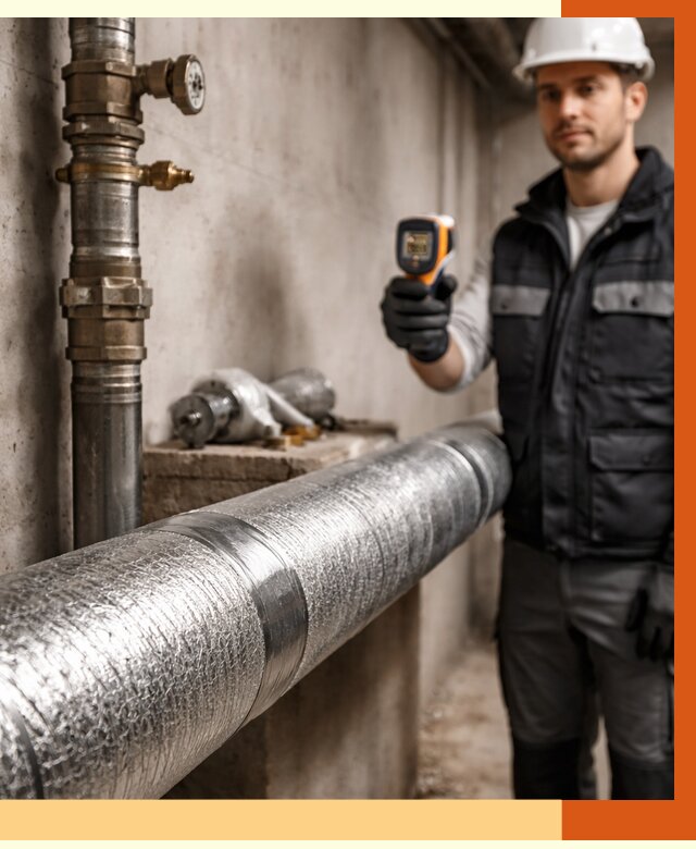 Утепление труб водоснабжения в Златоусте от 8764 руб. за м² — услуги ТепломастерЗлт