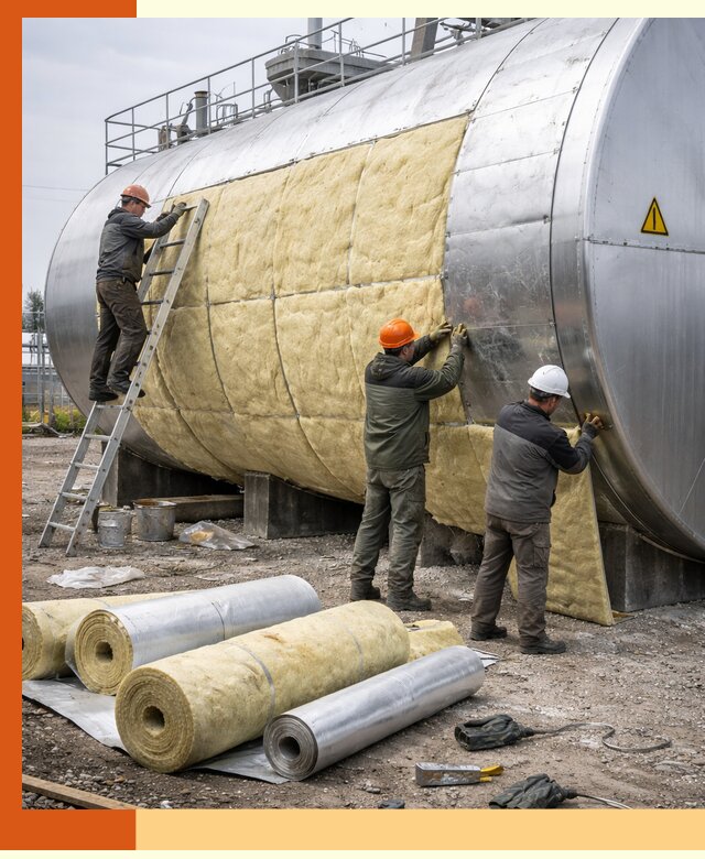 Утепление резервуаров с топливом в Златоусте надежно и экономично