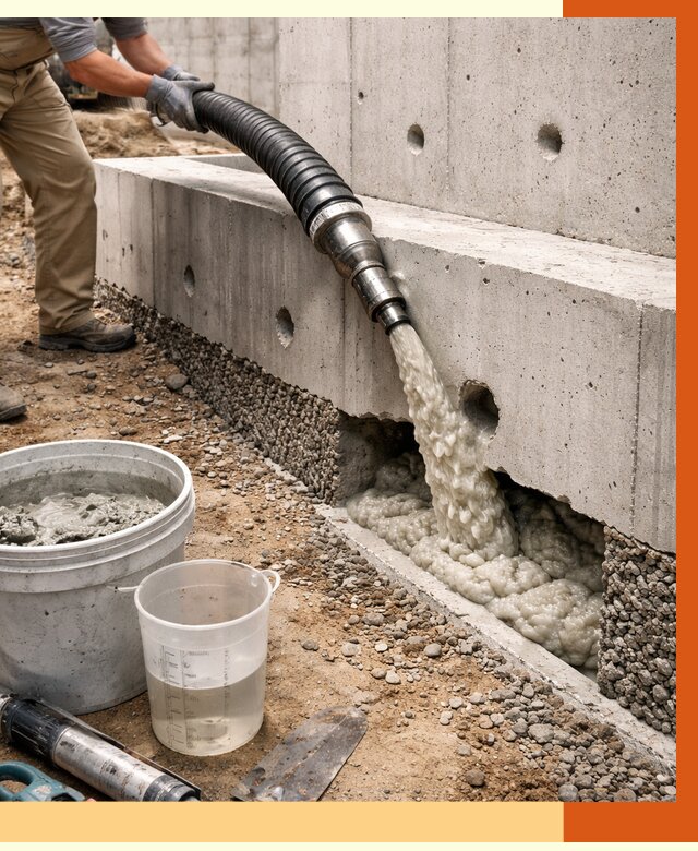 Заполнение полостей фундамента в Златоусте от 7011 руб. под ключ | ТепломастерЗлт