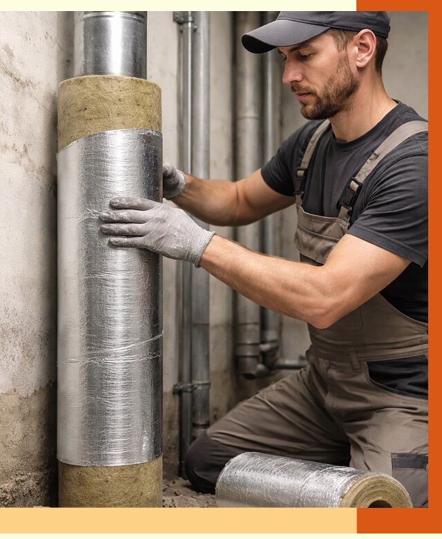 Шумоизоляция труб в Златоусте от 1237 руб. — шумоподавление и звукоизоляция труб | ТепломастерЗлт