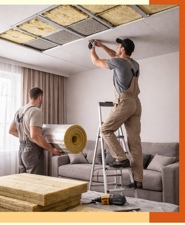 Шумоизоляция потолка в Златоусте от 2320 руб. под ключ | Профессионально — ТепломастерЗлт