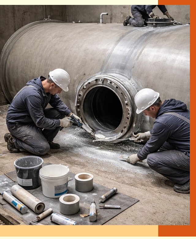 Гидроизоляция резервуара с топливом в Златоусте от 77325 руб. под ключ | ТепломастерЗлт