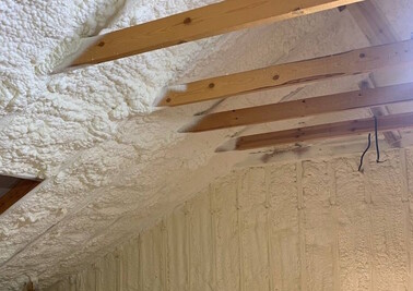 Утепление чердака ППУ